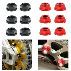 M10*1.0 CNC Rear Sprocket Wheel Axle Nuts For Ducati Streetfighter 848 Xdiavel/S Hypermotard 821 939 1100 Multistrada 950 1200