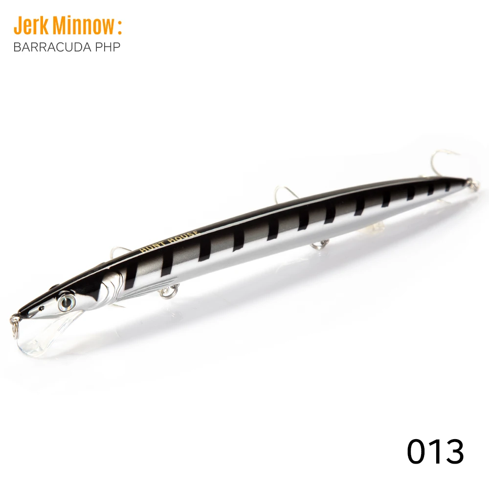 Hunthouse Minnow Angelköder Weitwurf Schwimmend 143mm/14g 173mm/23g 208mm/33g Sandeel Jerkbait Wolfsbarsch-Köder Angelzubehör