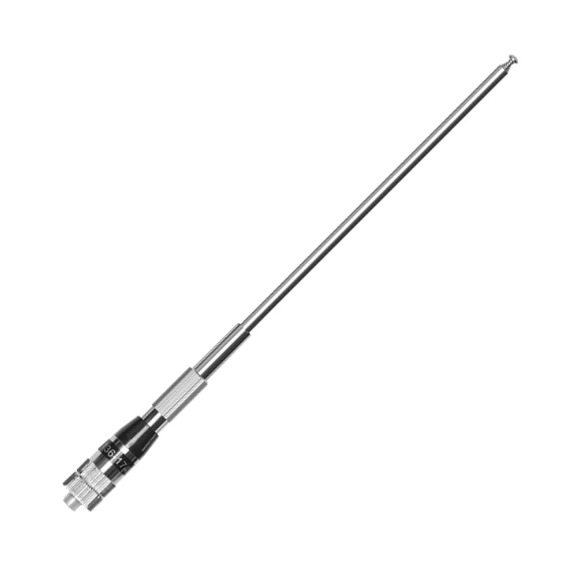 MOTO UHF 400-470Mhz Walkie Talkie Antenna Metal Telescopic Antenna High Gain Mast Two Way Radio Aerial For Motorola CT EX EP PTX