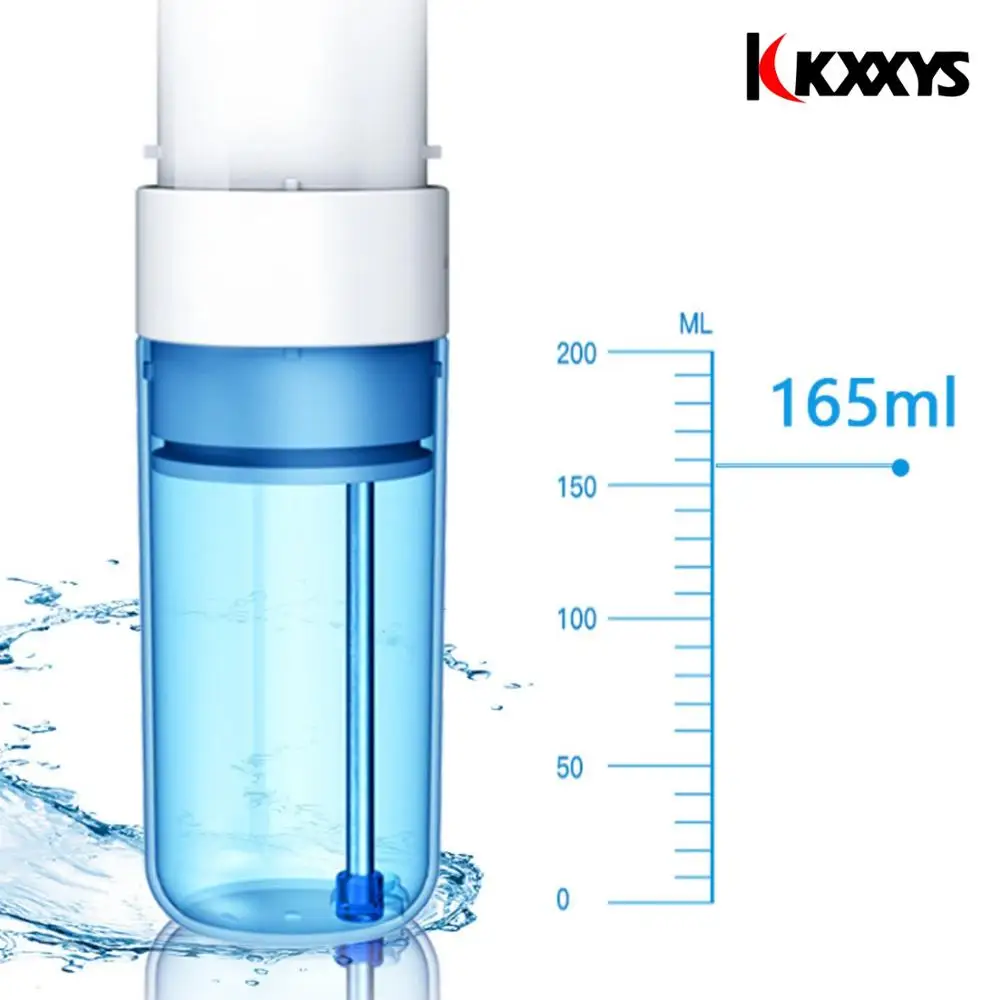 Destone Portatile Irrigatore Orale Pulizia Getto Elettrico Portatile di Acqua Flosser Collutorio 5 Jet Orale Irrigatore Nasale