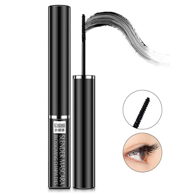 Natural Waterproof Mascara Long Lasting Smudge-Proof Thick Shipping Makeup Cosmetics Curling Eyes Maquiagem New