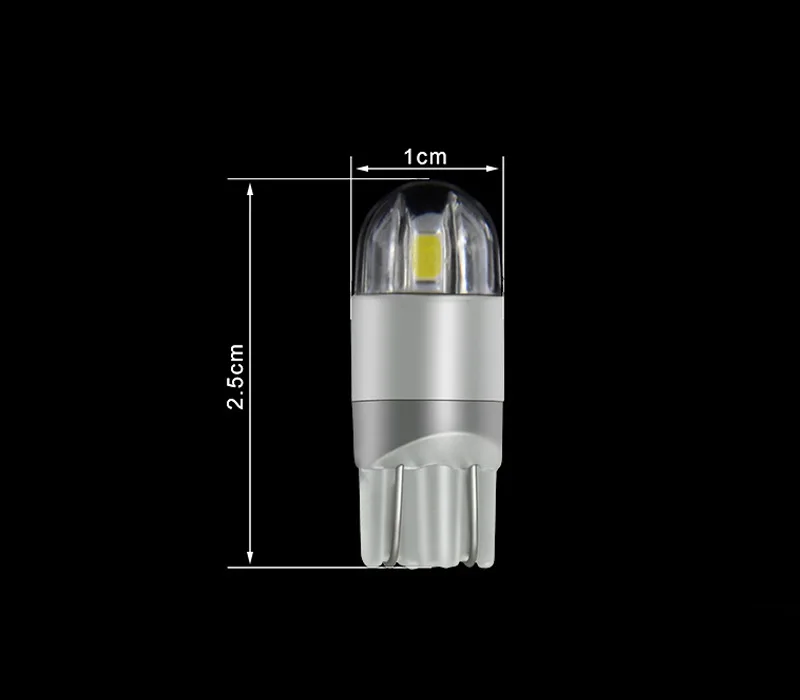 

4 шт. 3 Вт T10 194 светодиодные светильник пы 3030 2SMD клиновидный для салона Dome Map номерной знак Боковой габаритный фонарь s лампа W5W 158 168 Белый 12 24 В