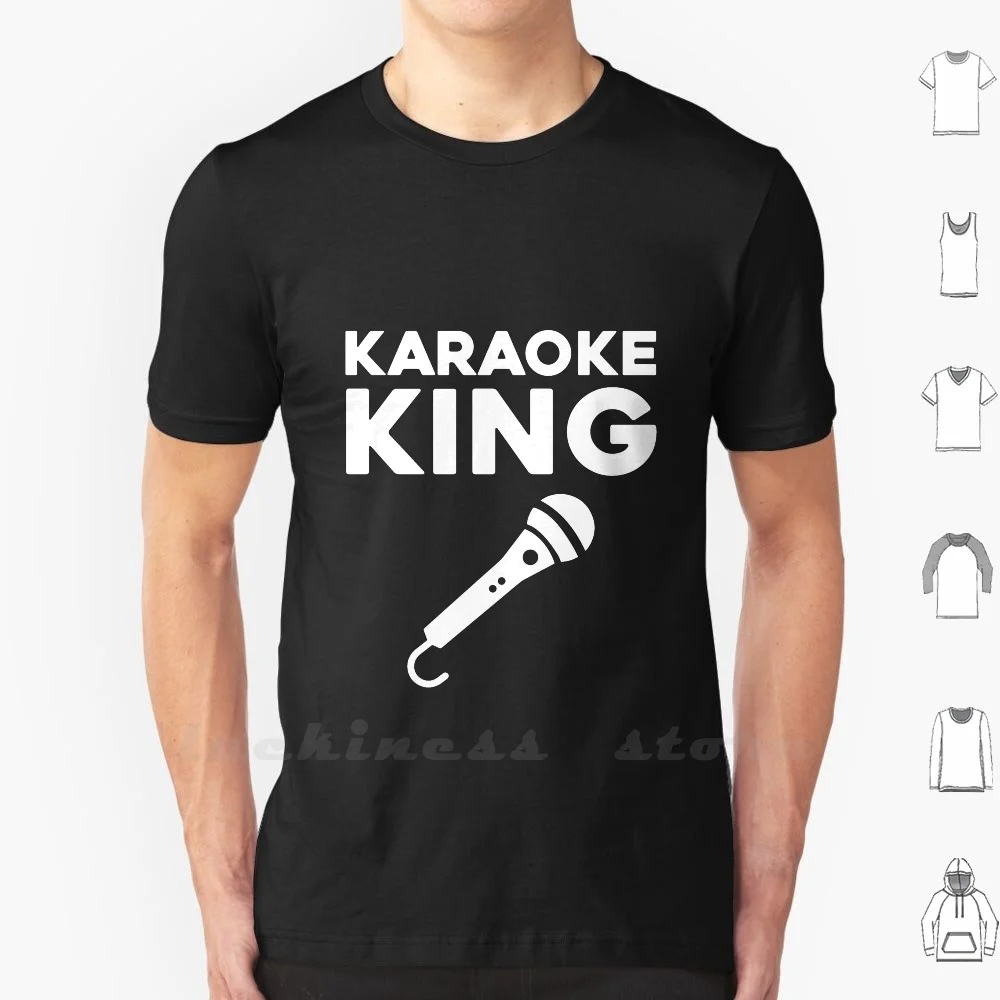 Karaoke King Party Singing T Shirt Men Women Teenage Cotton Karaoke Singing Women And Children Gifts For Your Loved Ones New