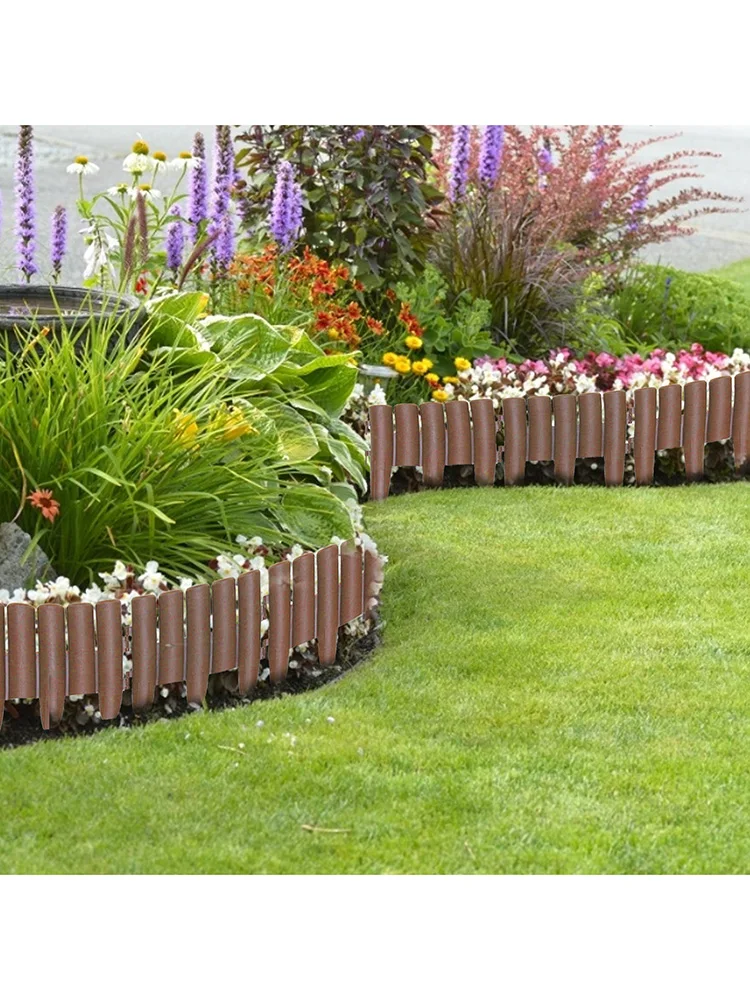 5pcs Garden Border Decorative Outdoor Accessories Fence For Plant Bordering Lawn Edging Fence For Garden Decoration De Jard