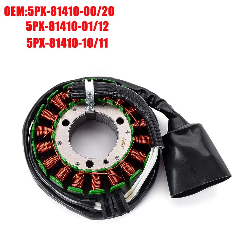 

Stator Coil For Yamaha XV1700A/AS/AT/ATS/PC XV 1700A 1700AS 1700AT 1700ATS 1700PC Road Star Midnight S Silverado Warrior 5PX814