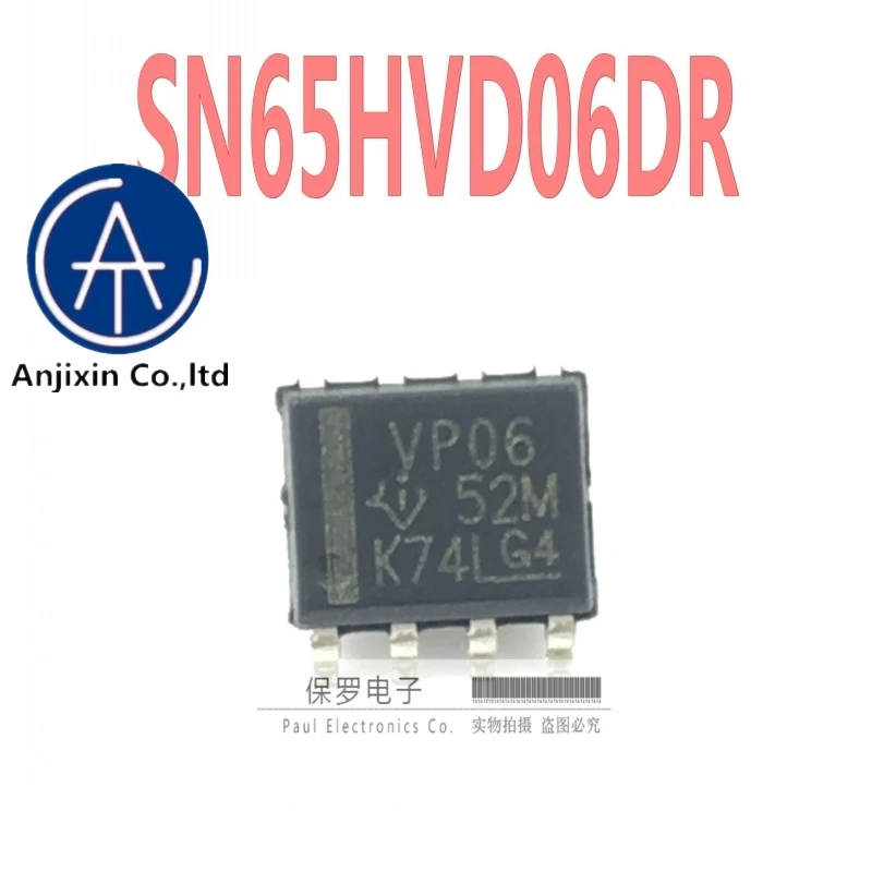 

10pcs 100% orginal and new transceiver SN65HVD06DR SN65HVD06 silk screen VP06 SOP-8 in stock