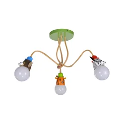 Children's room ceiling lamp boy and girl bedroom room creative modern  living room cartoon animal  lights