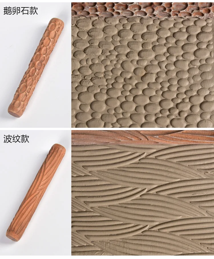 Vintage Handmade Textile Impression Bloc en Bois Timbre Décoratif WD356