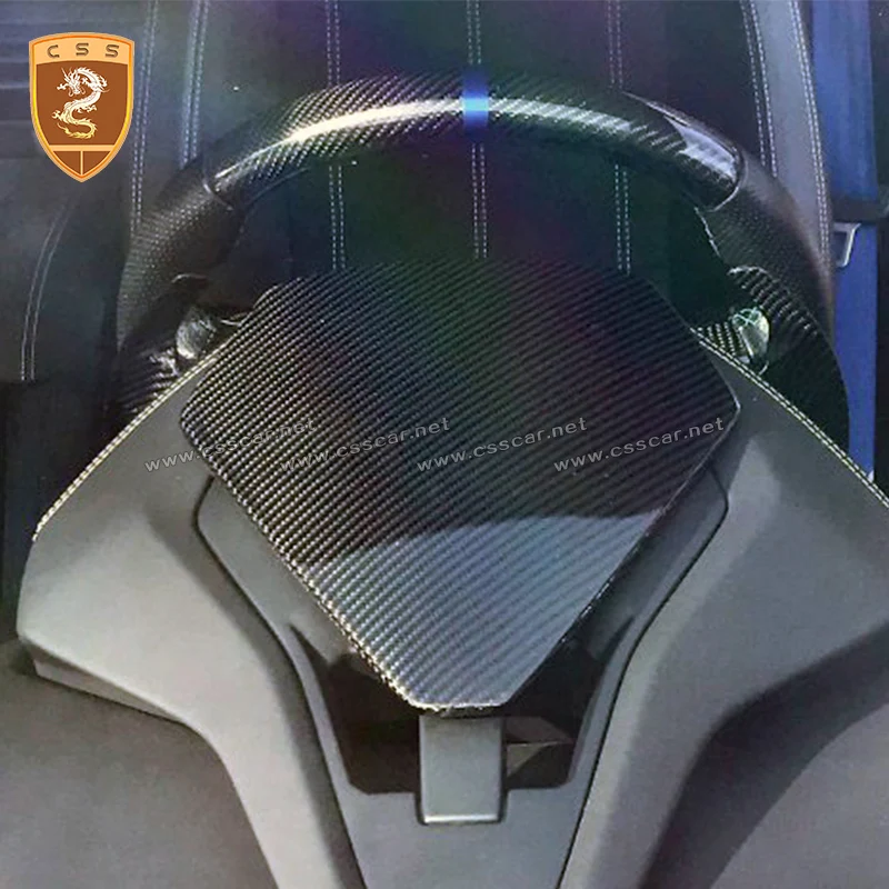 

Hot Sell Dry Carbon Fiber Lamborghini Central Control Instrument Panel Interior Trims for Huracan LP610 lp580 OEM style