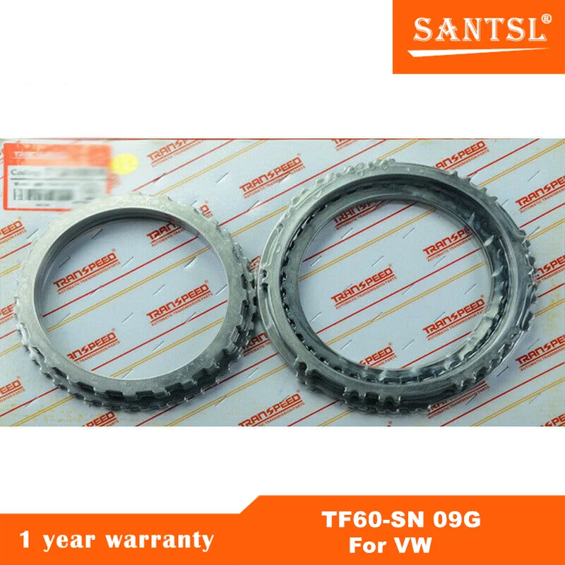 

TF60-SN 09G Auto Transmission Steel Kit Clutch Plates Fit For VW Tuan Magotan Car Accessories Transnation