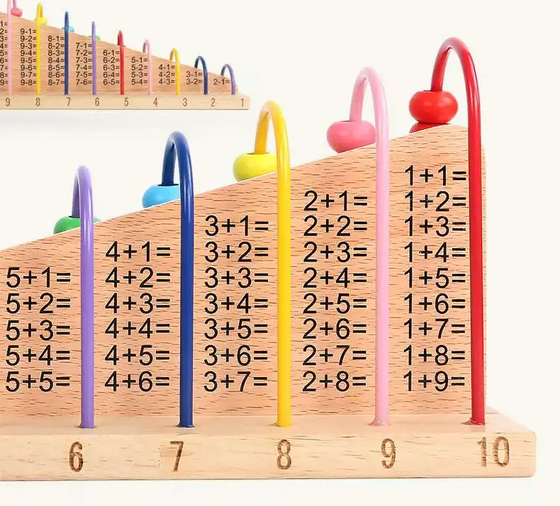 Child student calculation rack counter arithmetic addition and subtraction math arithmetic teaching aids abacus toy