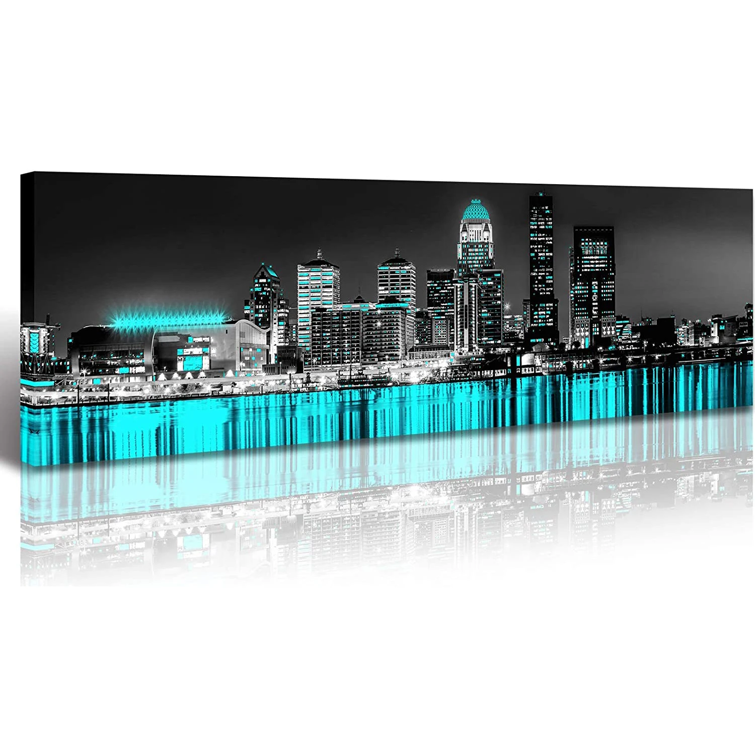 Unframed San Francisco Dallas Skyline New York City Posters Home Decor Decorative Prints Canvas Wall Art Paintings Pictures