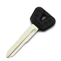 Key 1 Blank Motorcycle Keys Cut Blade For YAMAHA XV250 XV400 600 Black