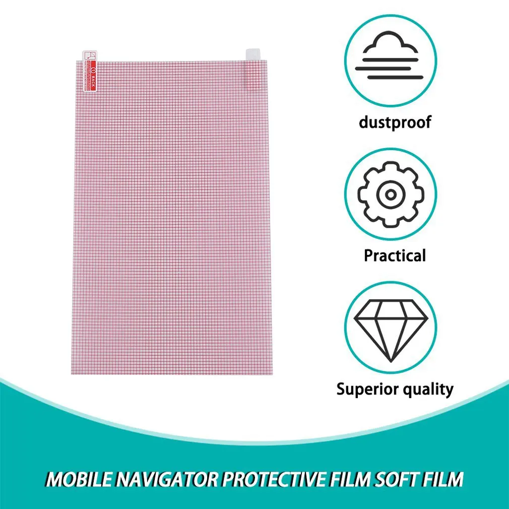 5/6/7/8/9/10'' Inch Universal HD Clear/Anti-Glare Matte LCD Screen Protector Protective Grid films for Phone Tablet GPS MID