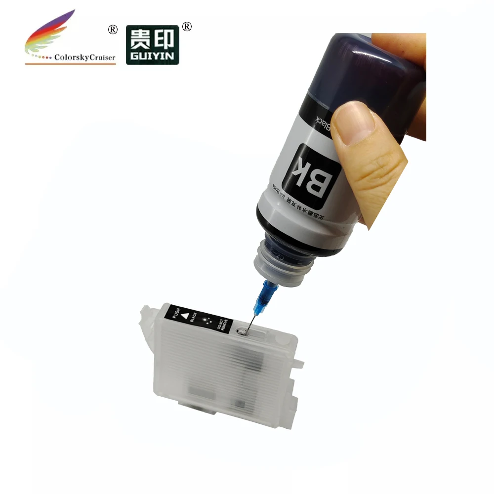 Imagem -05 - Tinta Corante Refil para Epson 98 99 981 991 T0981 T0986 T0986 Artisan 700 710 725 730 800 810 835 837 Pcs Pack 70ml Cada Cor de