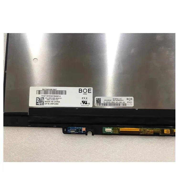 Original 15.6 inch for Dell Inspiron 15 7000 7506 2 in1 Laptop LCD Panel Touch Screen assembly FHD 1920*1080 or UHD with frame