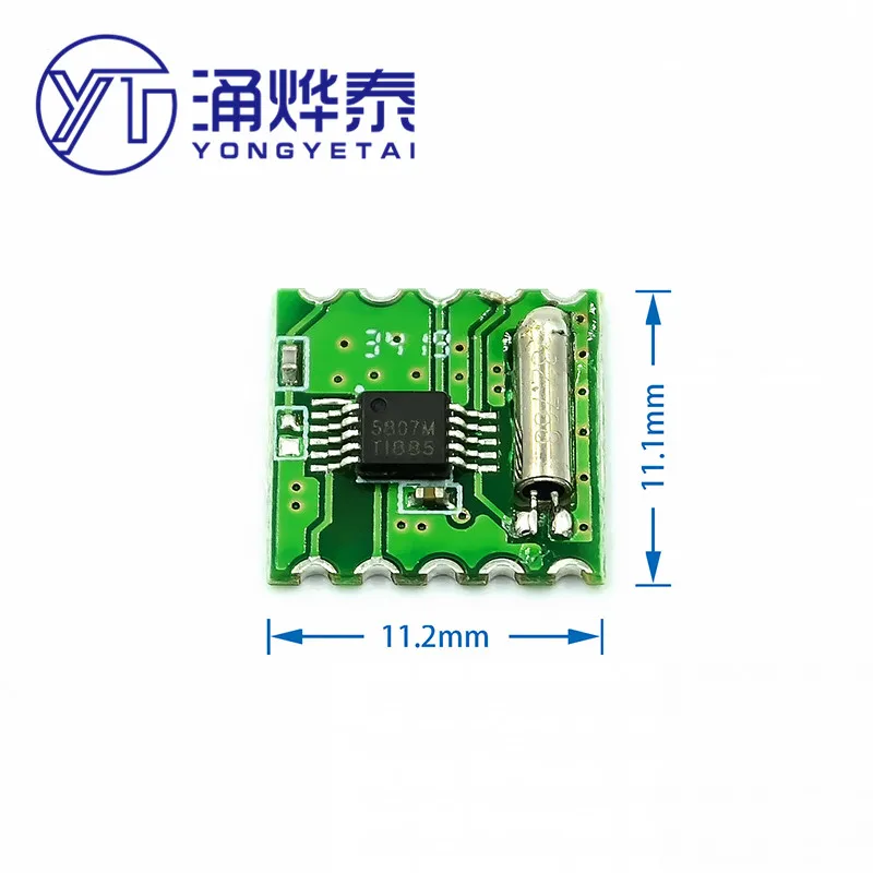 YYT 2PCS FM module radio module RDA5807M RRD102V2.0 stereo radio module