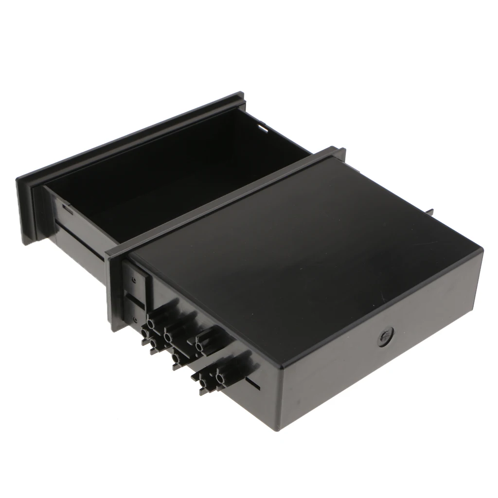 Latest Car Universal Double Din Radio Pocket Drink Cup Holder /Storage Box
