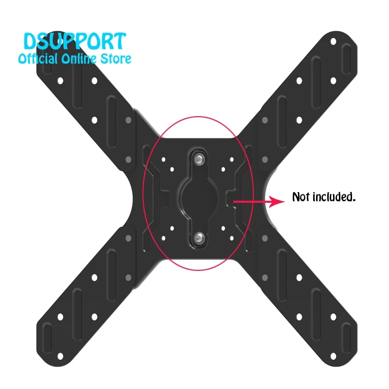 Extension VESA Adaptor from 200x200mm to 400x400mm for TV Mount and Monitor Holder