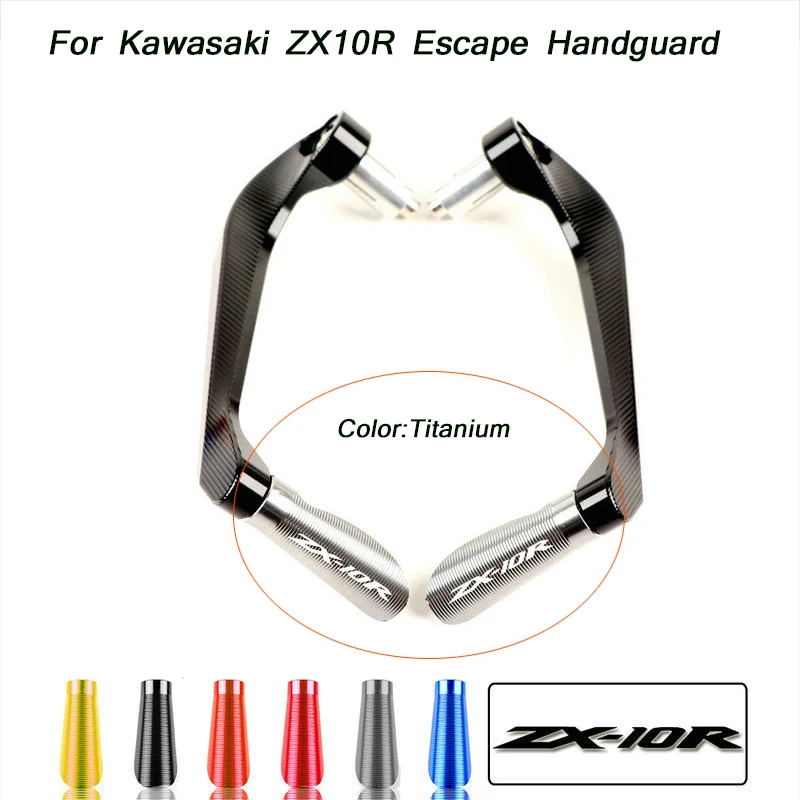 

22mm Motorcycle Hand Guards Motocross Dirtbike Handguard Handlebar Protector Guards Escape 7/8" Handlebars For Kawasaki ZX10R