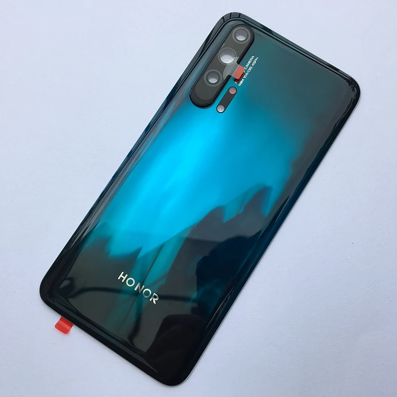 For Huawei Honor 20 Pro Original Glass Rear Battery Cover Rear Housing Case Back Door