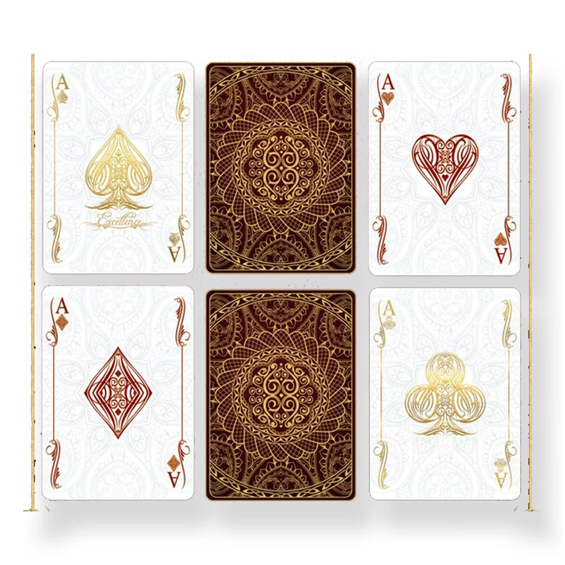 Bicycle Excellence Playing Cards Poker Size Deck USPCC Limited Edition Magic Cards Magic Tricks Props for Magician