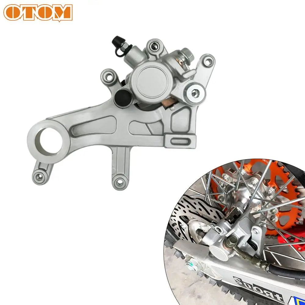 OTOM Motorcycle Rear Brake Calipers For HONDA CR125 CRF250R CRF450 CRF450RWE CRF250RX Pit Bike Motocross Disc Brake Pump Adapter