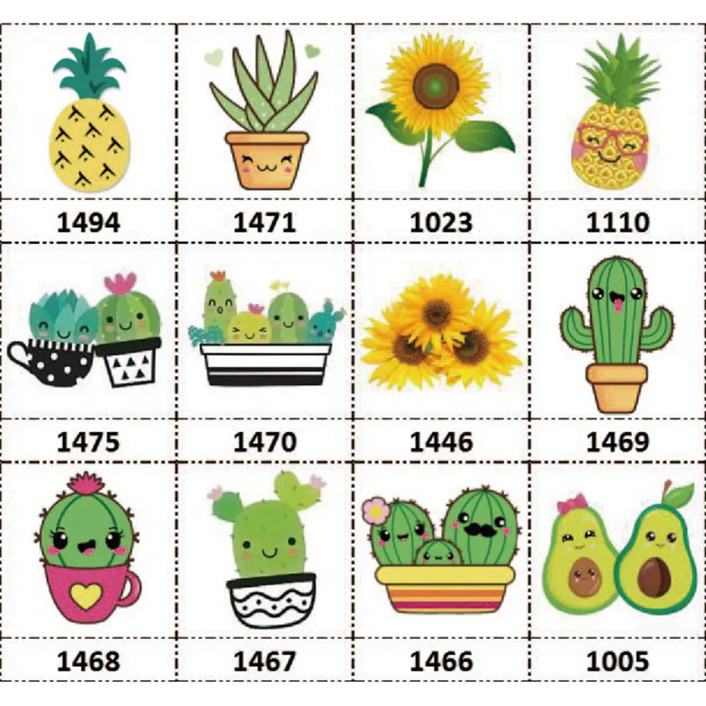 

100pcs/lot summer series flora cactus pineapple sunflower planar resin for diy phone hair accessories welcome custom designs