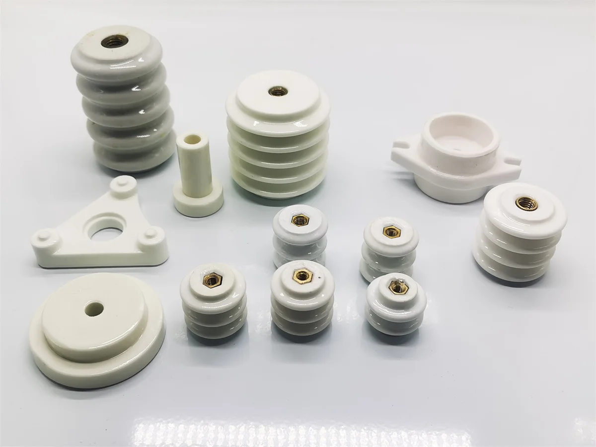 High Voltage Porcelain Insulator Ceramic Insulators High Frequency Electric Porcelain Ceramic Insulator 25kv 35kv