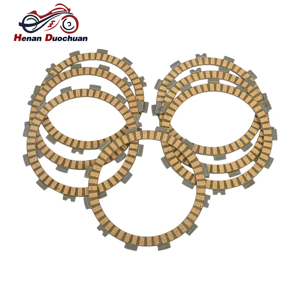 Clutch Plate Kit For KAWASAKI KX125 KX 125 KH500 KH 500 H1F Z200 KZ200A KZ200 KL250 KL250A KLR250 KL250A KL KLR 250 Z KZ 200