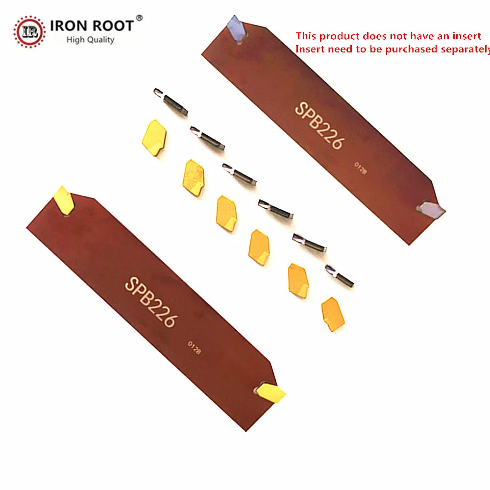 IRON ROOT SPB226 232 26-5 32-6 326 332 426 432 CNC Lathe Machining Tool Grooving Tool Holder  For SP300 200 Lathe Tool Holder