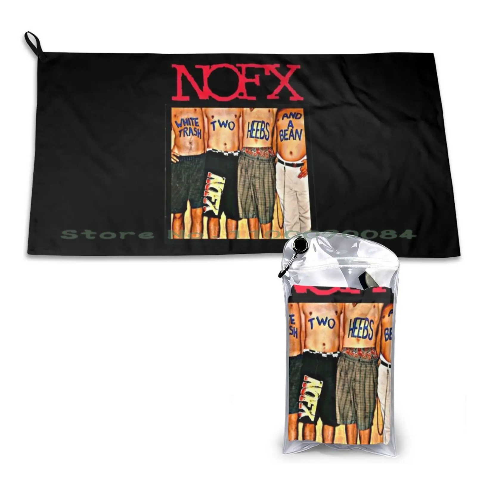 Nofx Quick Dry Towel Gym Sports Bath Portable God Emperer The Emperor Protects 41k 40000 Emperor God Emperor God Emperor Trust