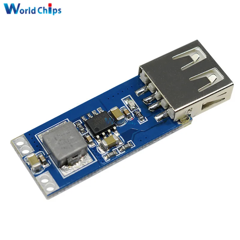 Power Charge Module Step Up DC-DC 3V/3.3V/3.7V/4.2V to 5V USB 1A 2A Step Up Step-Up Boost Converter Vehicle Power Charge Module