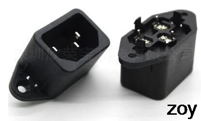 5Pcs C14 Plug Ac Stocket 3 Pins DB-14