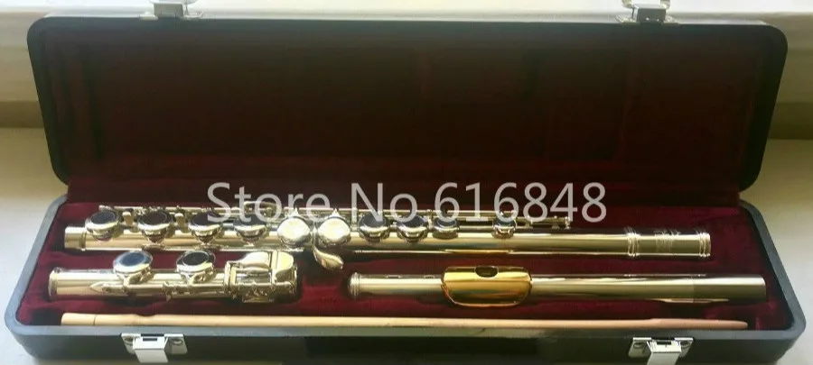 Hot Jupiter Capital Edition Model CEF-510 Professional 16 Holes Closed Flute Cupronickel Silver Plated C Tune Flute Instrument