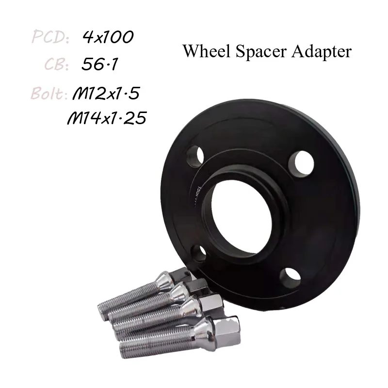 Wheel Spacers Suit Kit 4x100 CB:56.1 Wheel Adapter For Car MINI Cooper Coupe Cabrio Clubman One Roadster Separadores