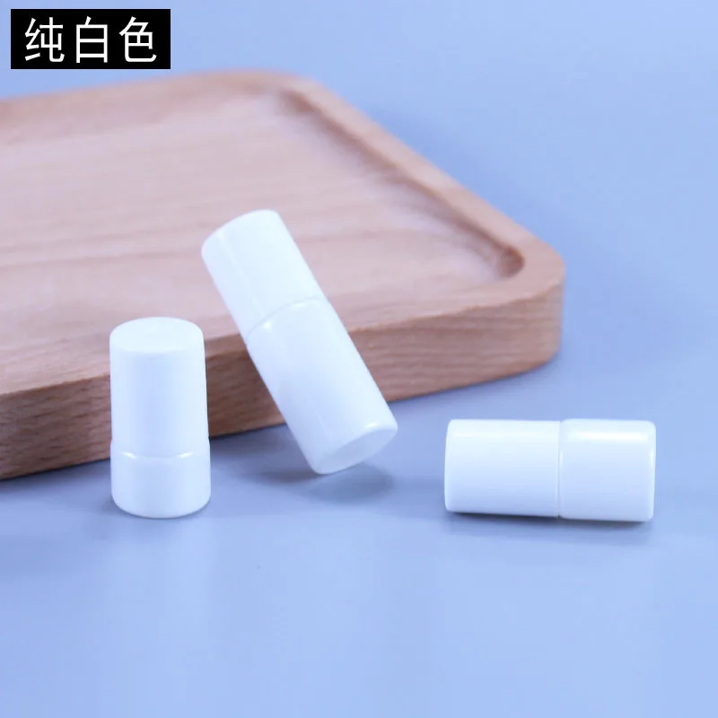 1 2Ml 3Ml Kính Cuộn Trên Con Lăn Chai Cho Tinh Dầu Lọ Nước Hoa Trắng Đen Lọ hộp Đựng 50 Cái/lốc