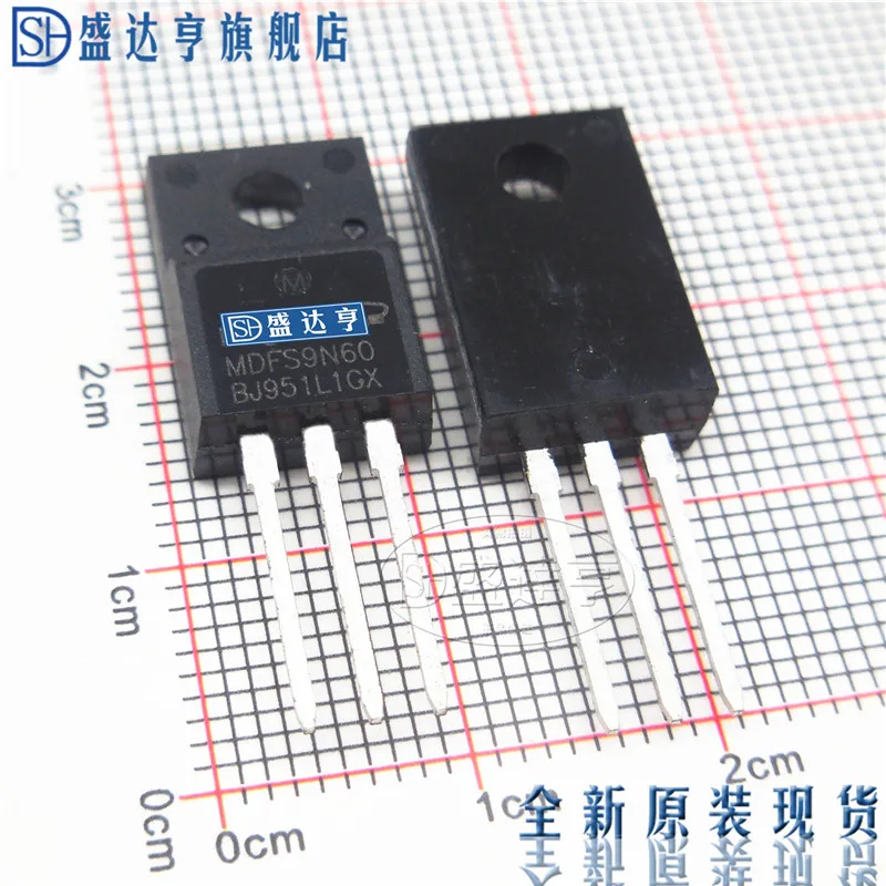 

10Pcs/Lot MDFS9N60 9A 600V TO220F DIP MOSFET Transistor NEW Original In Stock