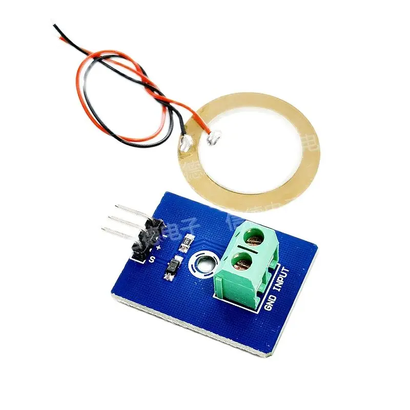 Analog Piezoelectric Ceramic Vibration Sensor  Piezo Electronic Building Blocks  Single Chip Modules  Capacitors