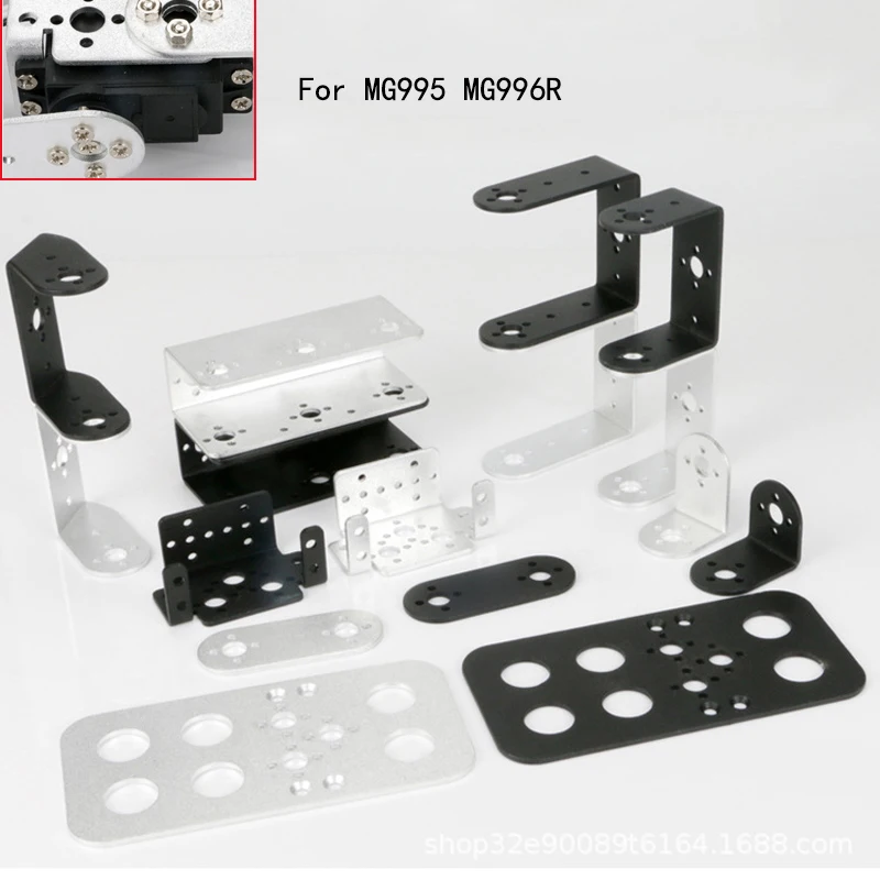 Steering Gear Pan Multifunctional Bracket 25T Arm Disc Mechanical Robot Servo Mount Set For Gimbal RC Car Boat MG995 MG996R