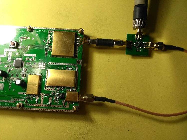 Simple Frequency Spectrum D6 V2.03B ADF4351 VFO Source \ Small Hand-made One