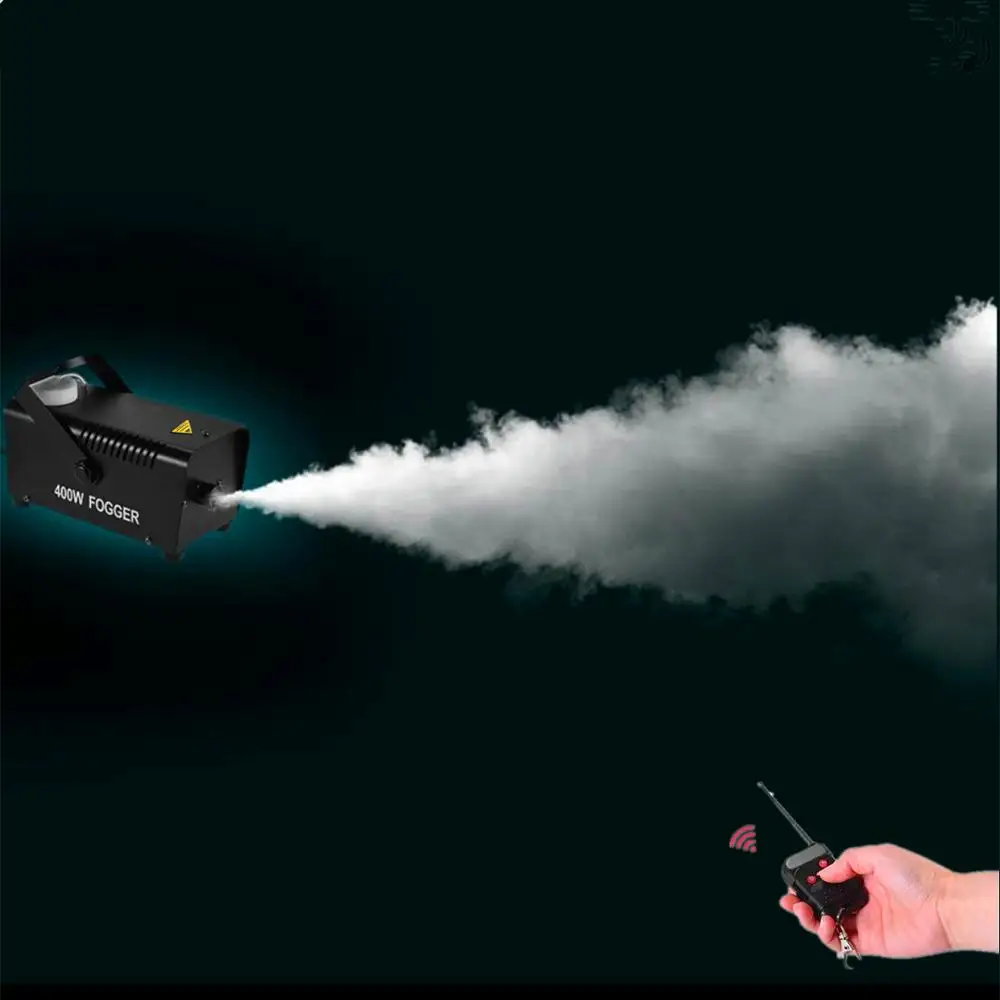 Fog Machine,Portable Smoke Machine With Wireless Remote Control For Holidays Parties Weddings Show, Stage DJ Mist Fogger Ejector