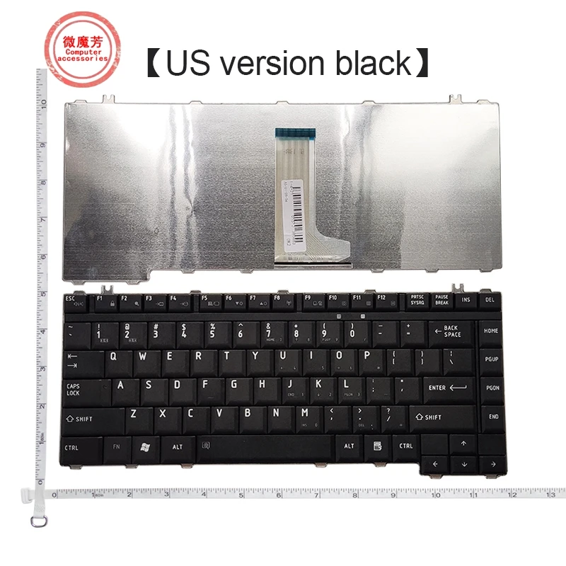 Клавиатура для ноутбука Toshiba Satellite L300 L332 L201 M320 M327 M322 A300 A202 M362 L455D, сменная клавиатура на английском языке, США