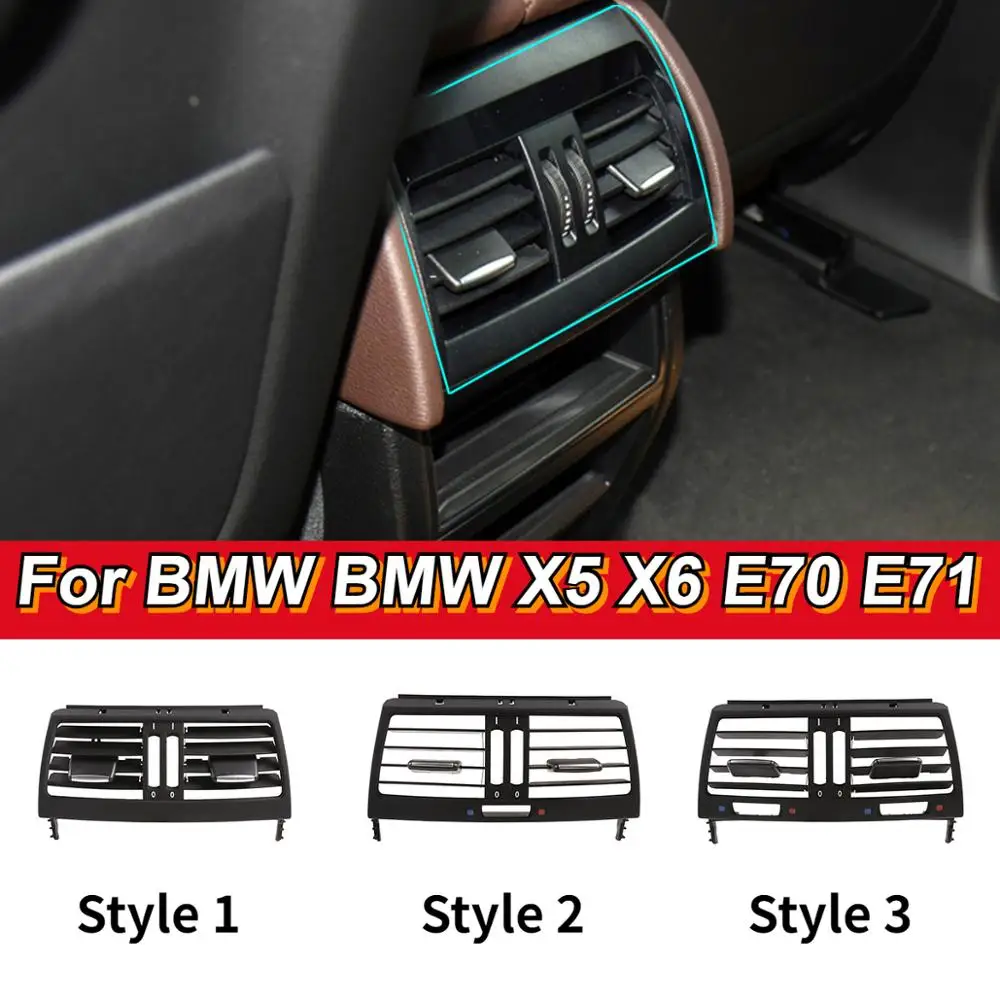 For BMW BMW X5 X6 E70 E71 08-13 ABS Rear Air Conditioning Exhaust Grille air conditioning outlet plate replace parts Accessories