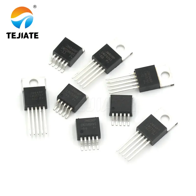 3 PCS TEJIATE Logic Chip LM2596T LM2576 LM2576S Lower Voltage Stable Voltage Power Circuit Stabilizer IC
