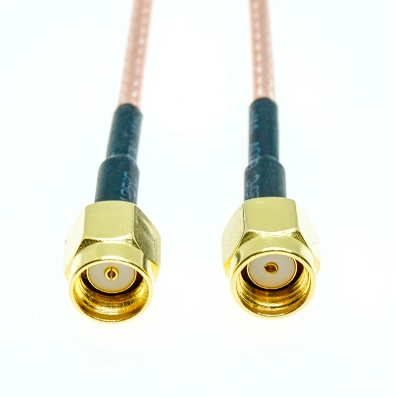 RP-SMA Male to RPSMA Male Plug Coax RF RG316 Cable Lot RF Jumper Pigtail