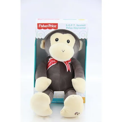 Soft Fabric Sitting Buddy Monkey