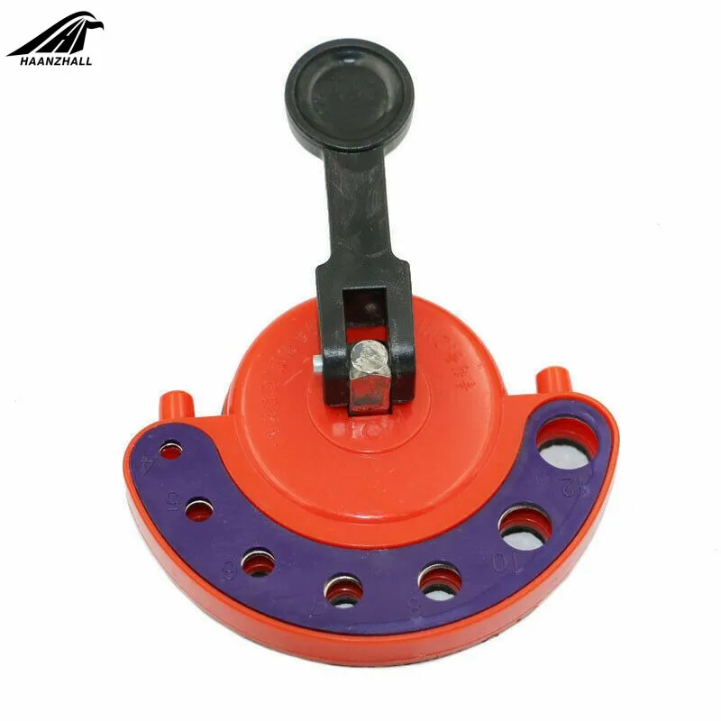 Imagem -04 - Broca de Diamante Ajustável 412 mm Peça de Serra para Vidro com Base de Ventosa com Guia para Abertura