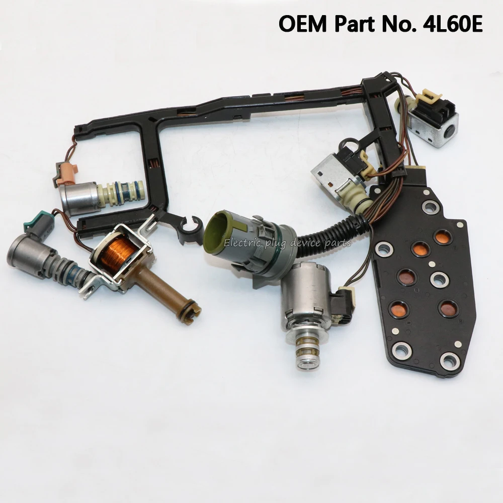 

Original 4L60E 4L65E Transmission Solenoid Kit W/Harness for GM EPC TCC Shift Downshift PWM