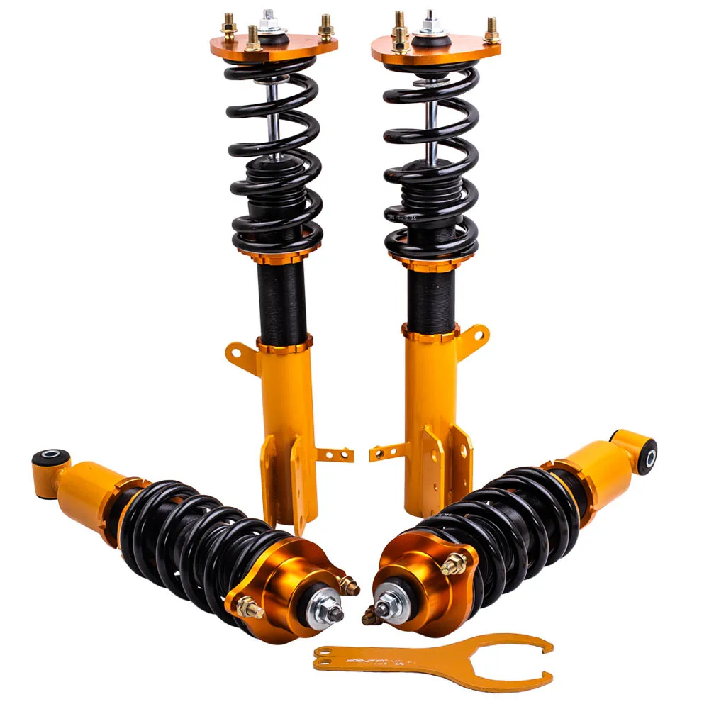 MAXPEEDINGRODS Coilovers Suspension Shock Absorber Kits for Dodge Caliber 2007-2012 Caliber SRT-4 Adjustable Height AMI Coilover